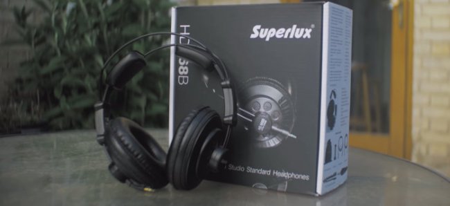 Estos son los auriculares Superlux HD668B